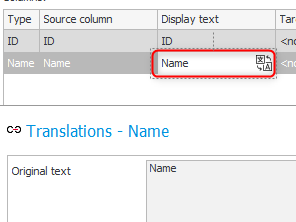 Translating a choose column.