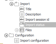 An overview of all fields