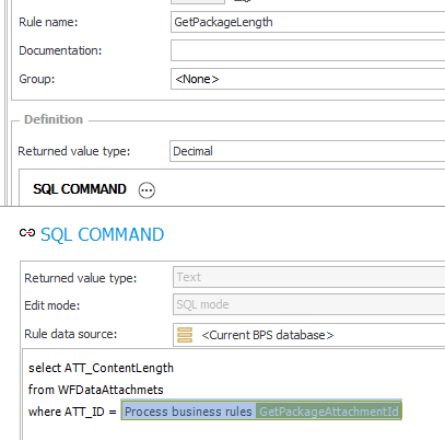 Getting the size (length) of the package file