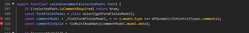 JavaScript code which caused the Type error.