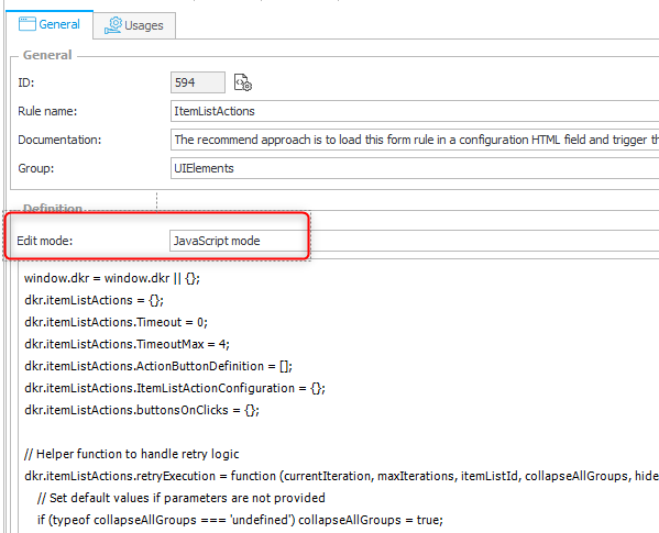 The global form rule.