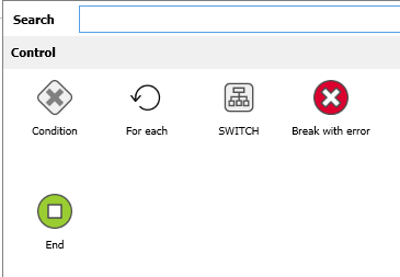 I've finally a use case for the `Break with error` and `End` operators.