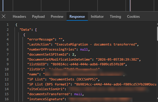 Get data from data source returns a JSON array of the configured data via a GET request.
