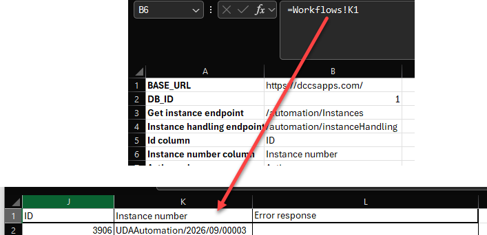The formula usage ensures that you selected the correct column and moving the column will automatically be reflected.