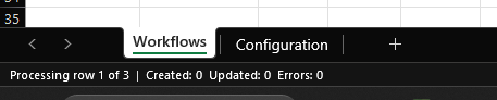 There's also a progress tracking on the bottom left corner during the update process.