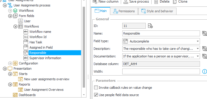 Verification which elements are published